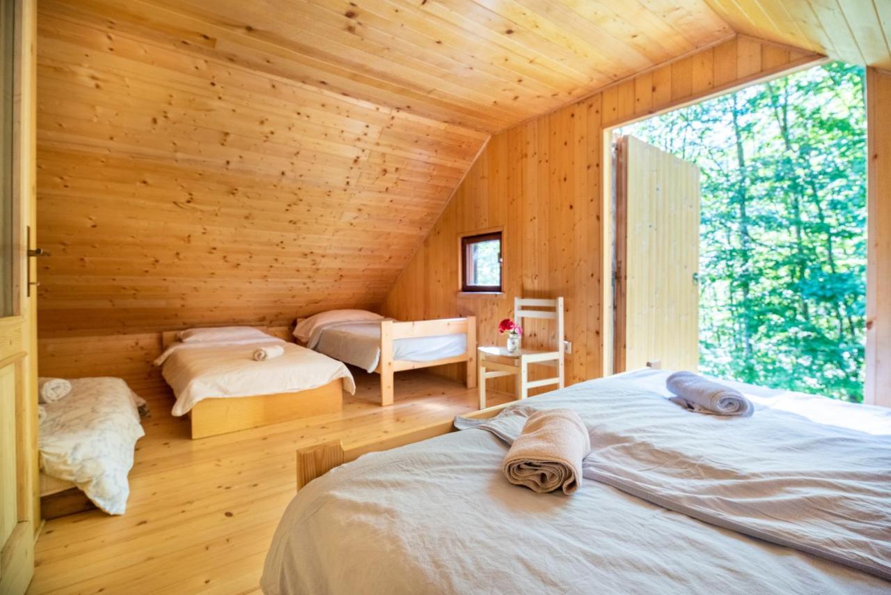 Miha Lodge - Mihcevo Plece Soča Esterno foto