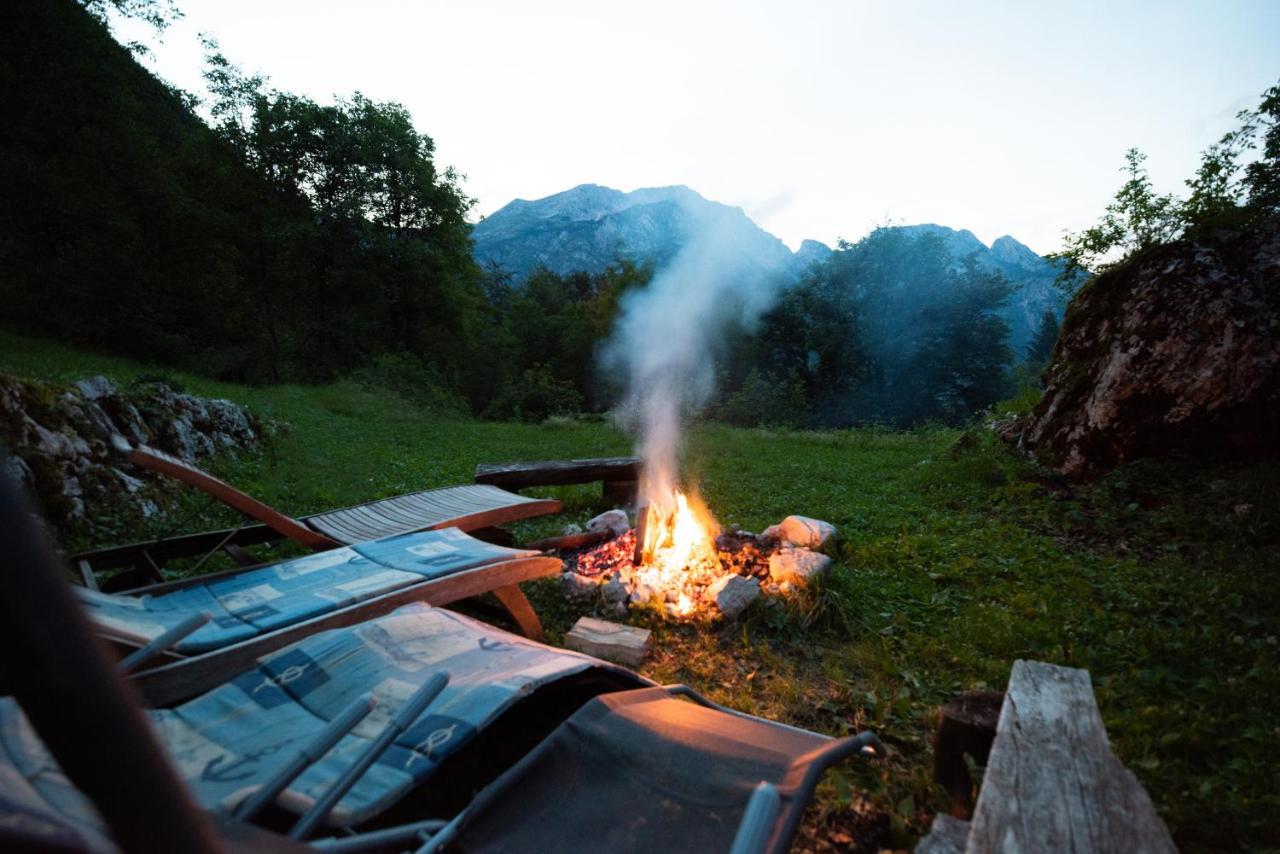 Miha Lodge - Mihcevo Plece Soča Esterno foto